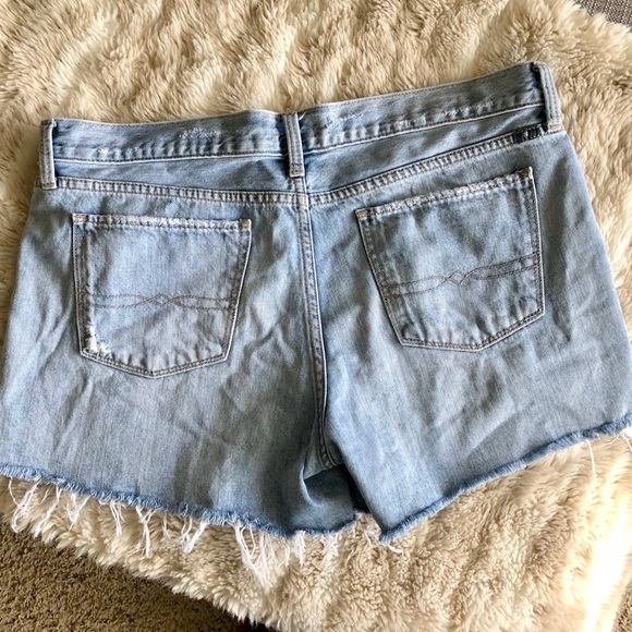 Lucky Brand Jean Shorts The Cut Off Embroidered - Picture 7 of 8